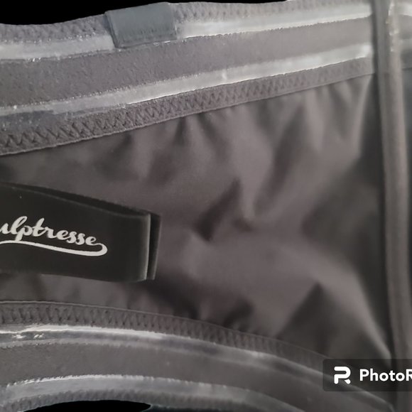 Black Strapless BRA--Sculptresse by Panache-9670 Size: 40J - Picture 6 of 7